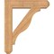 Ekena Millwork Funston Craftsman Smooth Bracket w/ Offset Brace, Western Red Cedar, 7 1/2"W x 32"D x 38"H BKT0806X32X38FST04SWR - alternate 2